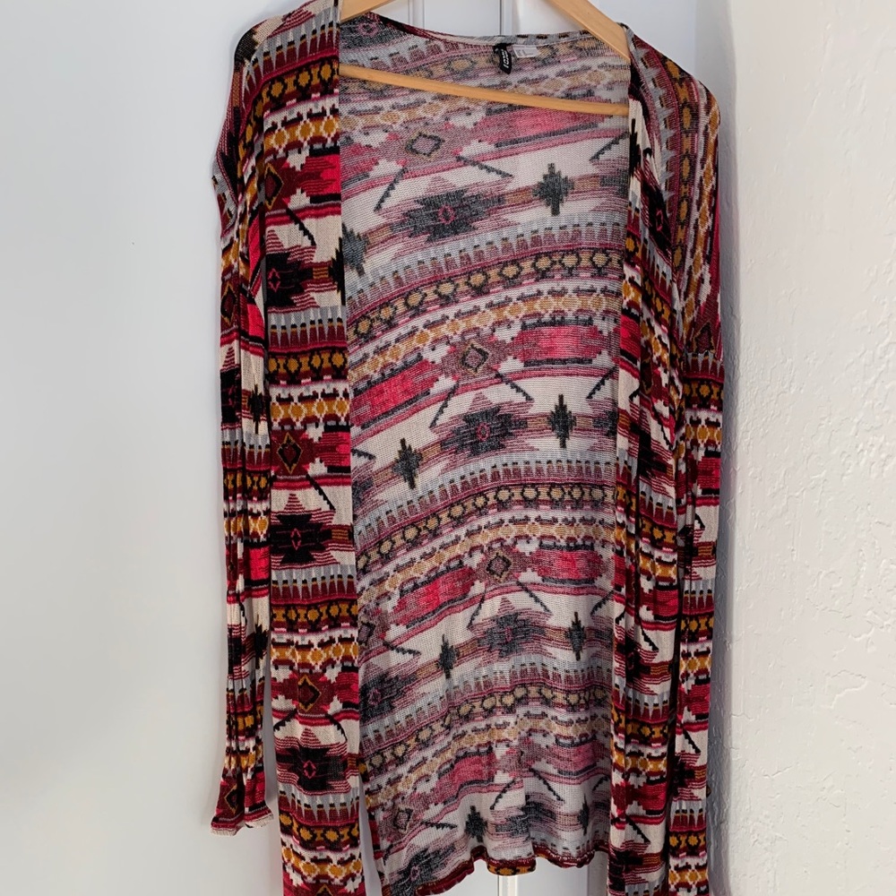 H&M tribal cardigan